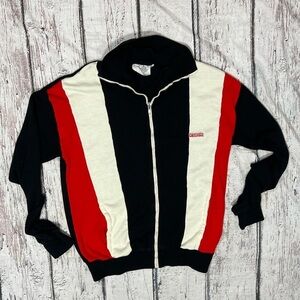 Vintage 1980s McGregor Zip Up Sports 80s Track Running Soccer Jacket